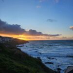 Fearne Cotton Instagram - A special 24 hours in Cornwall with @mrsgifletcher visiting our dear mate @howtoglitteraturd 
A huge thanks to the @theheadlandcornwall for having us and making us feel so at home. 
Last nights sunset was bloody magical. Deep feelings of gratitude for the people in my life today. There are some bloody good eggs out there and I think sometimes in the noise of life we forget how much goodwill and love there is.
If you're feeling a bit down in the dumps today remember there are people out there that love you and are cheering you on from the sidelines. You don't need a huge gaggle of people to be cheering you, just one or two properly in your corner. Today I'm grateful for all those good eggs in my life. 
I also remember someone I know (but won't mention) making a snarky comment about earnest/thoughtful posts under photos of sunsets and how they couldn't stand it. Well this ones for you. 🤣
If a golden sunset doesn't move you and get you thinking big, then that's tough tits for you. I loved every glorious second. 
Love and good vibes to you all this Easter weekend. 🐣
Ps if sunsets arent your thing, scroll along to meet my new mate.