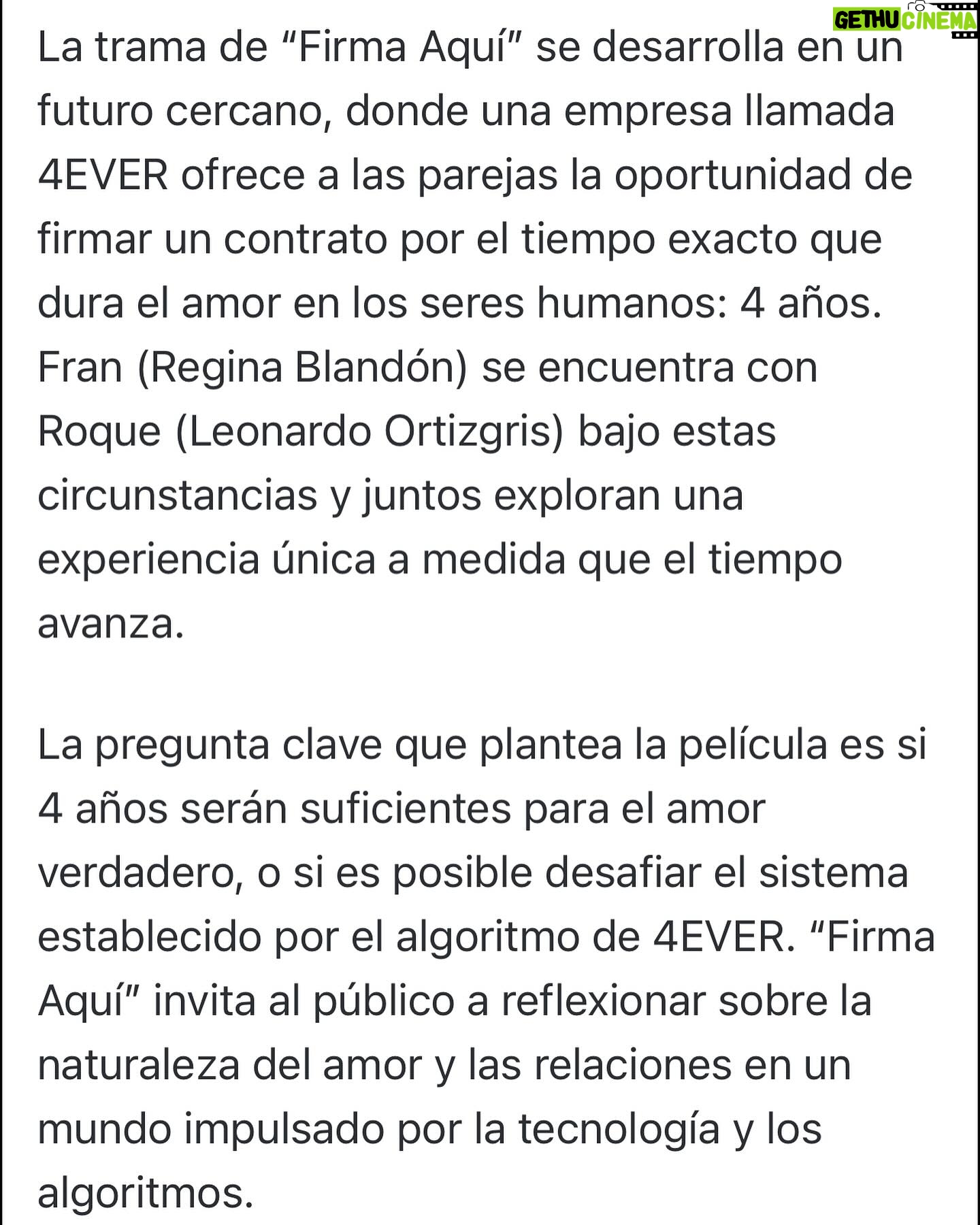 Regina Blandón Instagram - El 9 de mayo se estrena en cines #FirmaAquí😍. Ópera Prima de @enriquevslafotoantigua 🙌🏼. Estamos muy felices. No saben qué chingón rodaje y crew. ¡Emociona mucho que por fin estrenamos en cines! Les quiero tanto @ortizgris @mtc_mtc @marcelaguirado @tamaravallarta @camacho.cv @julio_dp @nilkiwei @reginus @bryandalpozzo @aldoescalantealdo @mariane.cartas @monicalozano @eamonofarrill @adelleachar @vicoescorcia @rhyscpc