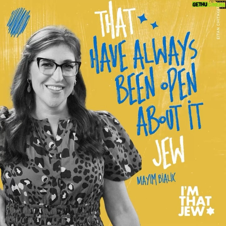 Mayim Bialik Instagram - Moms. Actresses. Authors. Neuroscientists. Podcast hosts. Heck, even Lactation Educator Counselors.
We’re all capable of so much. regarding the Jewish People? We love life – we’re bold, diverse, strong, smart, funny, beautiful, talented, resilient, educated, hard-working, optimistic – and so much more. Now, more than ever – rise up, speak up, and show your true colors. Be proud. Like Mayim Bialik.
And if you’re not Jewish, speak up against Jew hatred, too. We have no doubt you’re capable of that.
#IMTHATJEW #JEWISH #PRIDE
Follow @eitanchitayat_words for more Jewish pride