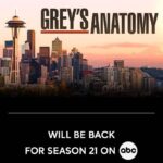 Camilla Luddington Instagram - Next season.. we turn legal drinking age.. 😎🙏 #greysanatomy #season21