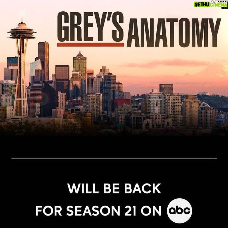 Camilla Luddington Instagram - Next season.. we turn legal drinking age.. 😎🙏 #greysanatomy #season21