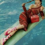 Vivienne Westwood Instagram – Our Edith dress features an intricate intarsia stitch, as seen in the Andreas Kronthaler for Vivienne Westwood Autumn-Winter 2024 collection. This statement piece is complete with an asymmetric silhouette, that falls into a pointed hemline.⁠
⁠
Now available across our boutiques. ⁠
⁠
@viviennewestwoodworldsend ⁠
⁠
Photography by @emily.lipson⁠
⁠
#VWSS24
