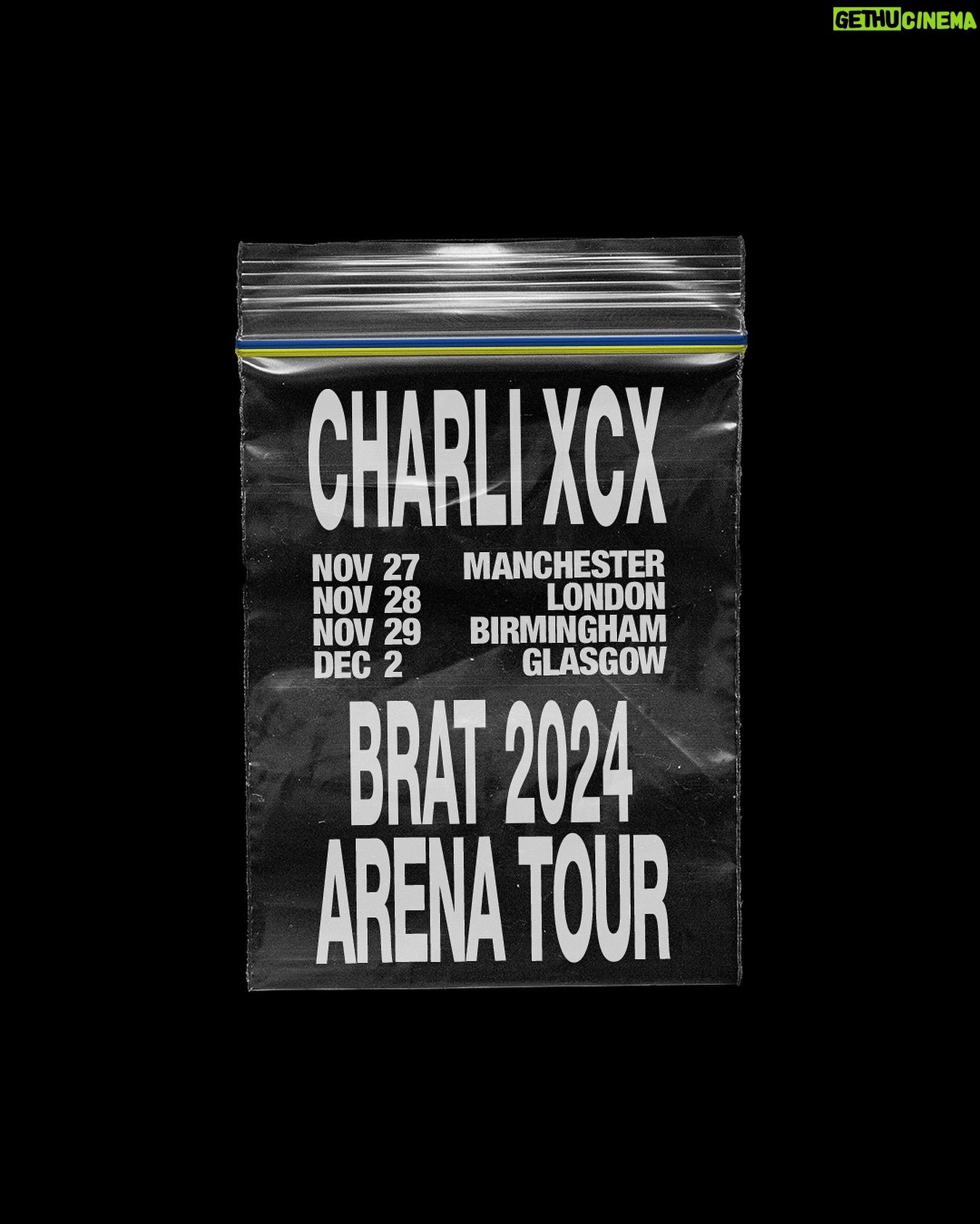 Charli XCX Instagram - UK LET’S RAVE!!! Pre-order BRAT for early access to UK tour presale. From now until 9th April @ 3PM BST. With special guest @0800shygirl :)