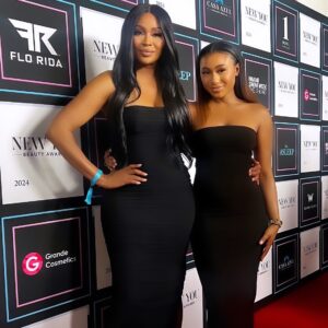 Cynthia Bailey Instagram - “me & my mini me @noellerobinson had an amazing time at the 2024 NEW YOU Beauty Awards. 
thank you @newyoumedia for all the love & making us a part of the family. 
huge congratulations to all the beauty innovators that received an award for their dedication & hard work. 
love you all!”💋

#newyoumagazine 
#newyoumedia 
#cynthiabailey 
#noellerobinson 
#momdaughterlove
#twinning
#love