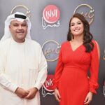 Hend Sabry Instagram – صور من كواليس  تصوير برنامج #مع_بوشعيل 
Make up @sohakhoury 
Hair @ahmed__mounir @alamodesalons