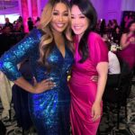 Cynthia Bailey Instagram - “an unforgettable evening of great people coming together for a great cause. 
thank you to everyone that supports the @werfcure for all that you do to help people.”💞

always good times when i bump into my HW sisters!😘

click on the link in my bio 2 donate.💝

#wcrfcure