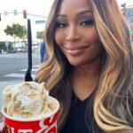Cynthia Bailey Instagram - “life is too short. enjoy every moment.”🍨