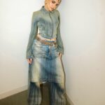 Isabela Merced Instagram - Turtles Boots the House Down 🐢🌀✨💅🏽
S/o to @_miazaki_ for the photos & @diesel for the fit & @chloeandchenelle for finding these thought spiral earrings for me!!! Turtles All the Way Down May 2nd on @streamonmax TELL EVERYONE 🗣️🫂