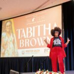 Tabitha Brown Instagram – Ok @wssu1892 let’s do this ❤️ #ramily #tabithabrown
 📸 @jeffreylynnmedia