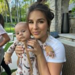Jessie James Decker Instagram - My sis in law @aligreen13 says Denver looks like me and snapped this pic to show me just now .  I know my children mostly look like their daddy but it made me feel good to hear😂 do yall see it?
