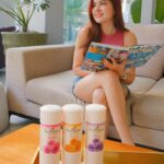 Alexa Ilacad Instagram - PSA to all the girlies out there! 😍 Your fave pasalubong from abroad is now available in the Philippines! 💖 Make this a part of your everyday routine just like me! I bring it wherever so I always smell like the Fragrance of French Romance. Get yours today! 🤗 #TheFragranceOfFrenchRomancePH #EnchanteurPH
