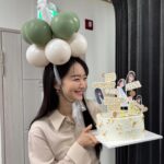 Shin Min-a Instagram - 감사합니다🎂❤️(4월5일☺️)