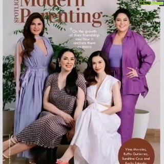 Karla Estrada Instagram - More than 3 decades of friendship with @iloveruffag @sunshinecruz718 @vina_morales โ and this is our first cover together!!! (Missing @jackieforster and @dashofdonita)
To have this friendship with these women is so special to me. Through all the ups and downs, lagi silang nandiyan, and Iโm so grateful ๐๐ผ Hereโs to many more years of kwentuhan, tawanan (iyakan) and growing old together ๐
April 2024 cover for @modernparentingph