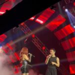 Alexa Ilacad Instagram - Another highlight of my career as singer happened last Sunday. 🥹❤️‍🔥 Still can’t believe I got to perform with @maxmusic on the asap stage! I’m immensely grateful for this opportunity. Thank you, @maxmusic, for choosing me to collaborate with you for this performance - it’s an absolute honor to slay with such a cool guy like you 🙌🏻 and thank you to my @asapofficial family for believing in me. i enjoyed every minute of it. 🤩🥰 #STUPIDINLOVE