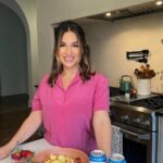 Jessie James Decker Instagram - Summer Berry Pancake Mini Muffins by @jessiejamesdecker featuring @waterloosparkling Summer Berry 🫐🍓 Load ‘em up with berries and cream for a fast and delicious way to start your morning.
 
Prep time: 10 minutes
Cook time: 10 minutes
Makes 22 to 24 mini muffins
 
Ingredients: 
1 cup all purpose flour
1 teaspoon baking powder
2 tablespoons   1 teaspoon granulated sugar
¼ teaspoon salt
3 tablespoons butter, melted and cooled
1 large egg, lightly beaten
½ cup Waterloo Summer Berry Sparkling Water
¼ cup milk, 1% or 2%
Blueberries, chopped strawberries, or sliced raspberries
 
Directions:
1. Preheat the oven to 400°F and spritz a mini muffin pan with non-stick cooking spray.
2. To a large bowl add the flour, baking powder, sugar, and salt and whisk to combine. In a separate bowl beat the egg, milk, and melted butter. Add the wet to the dry, pour in the Waterloo, then whisk just until combined. You should have a few lumps. Let the batter rest for 5 minutes.
3. Spoon about 2 to 3 tablespoons of batter into the mini muffin pan, enough to fill each well about ¾ full. Top each with 2 blueberries, a few strawberry pieces, or a raspberry. Bake for 9-11 minutes or just until set. Serve with maple syrup or dust with powdered sugar.