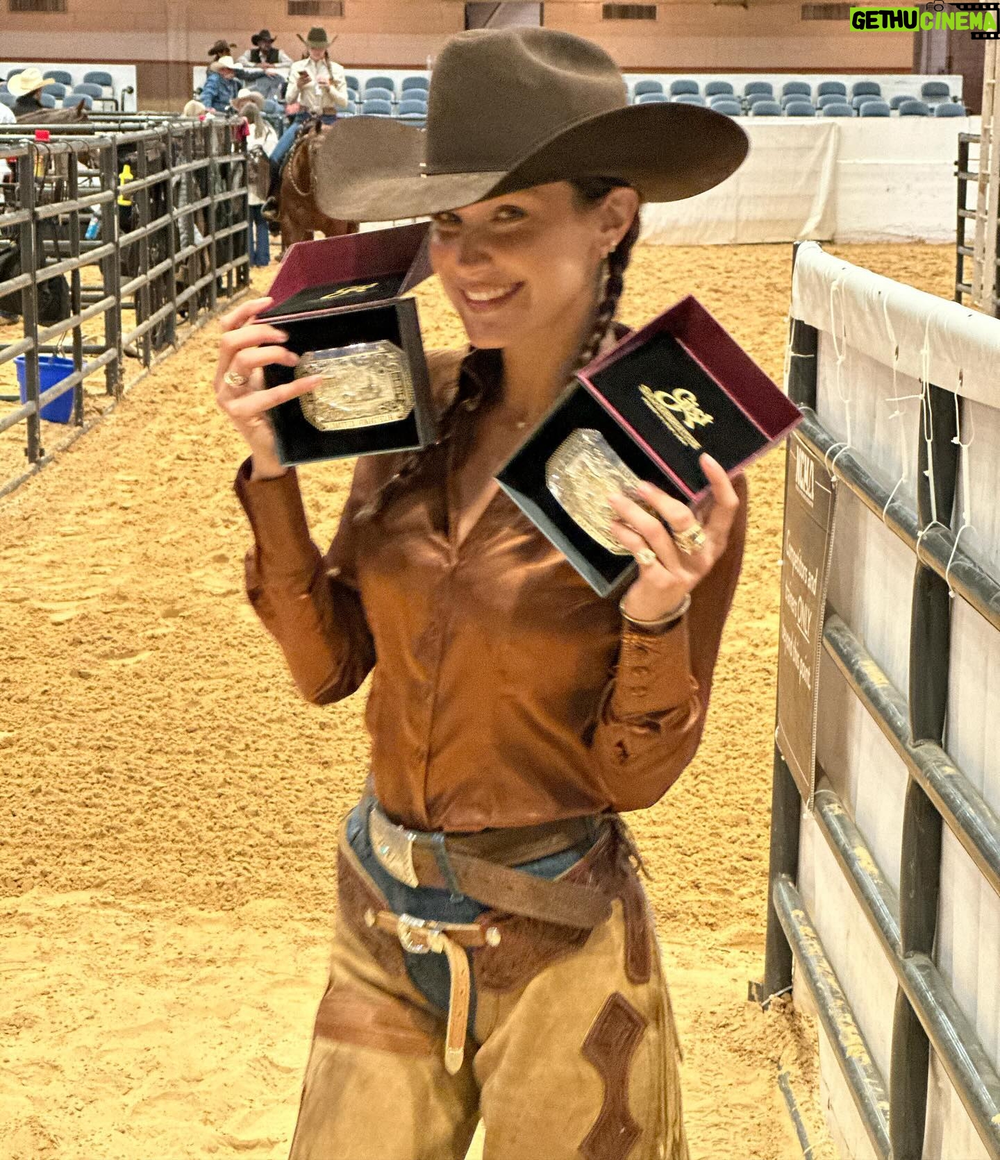 Yolanda Hadid Instagram - ❤️3 Finals and 2 buckles! Congratulations my love, soo proud of you my cow girl…..