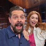 Palina Rojinski Instagram – Mit guten Freundinnen macht man doch gern ein Selfie. Und lädt sie in die eigene Late Night Show ein. Und errät mit ihnen zusammen singende Promis, über die man eine Klopapierrolle gephotoshoppt hat (erklären wir später). #LateNightBerlin – heute um 23:05 Uhr auf @prosieben & @joyn.de!
