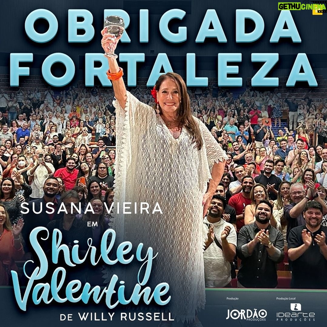 Susana Vieira Instagram - Muito obrigada! Foi lindo demais! Voltei ainda mais apaixonada por vocês!!! ❤️ #ShirleyValentine