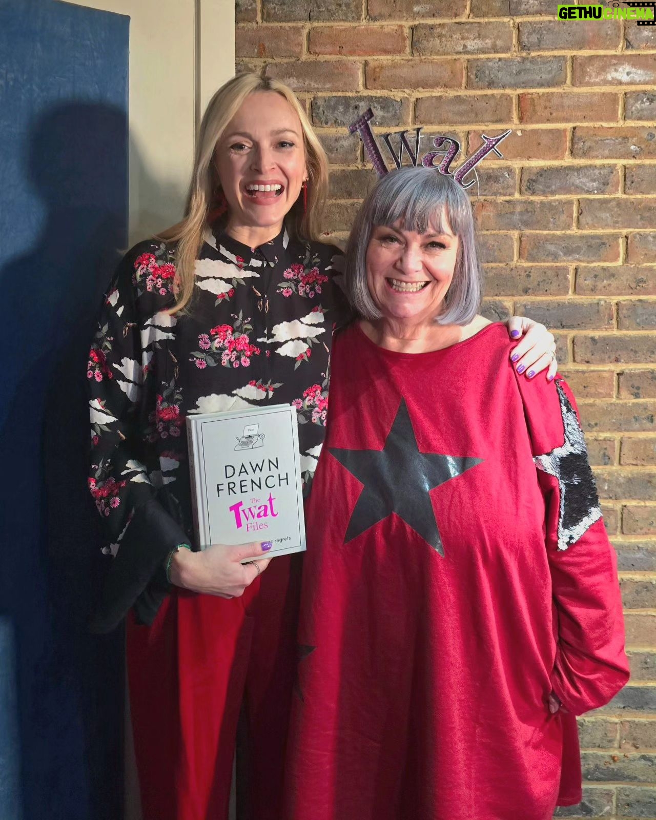 Fearne Cotton Instagram - Who is ready for tomorrows episode of @happyplaceofficial the podcast?
It is always a joy and a pleasure to spend time with @dawnrfrench whatever the occasion.
We chatted in depth in about making mistakes, being a bit of a twat, cocking up and picking yourself back up, eradicating shame, apologising and so much more. It was hilarious, deep and utterly relieving. I know you'll feel lighter after listening to it.
Get ready.....it goes live tomorrow.
Head to @happyplaceofficial to watch an exclusive clip