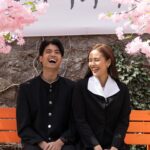 Meganne Young Instagram – Found ourselves living our koreanovela dreams while cherry blossoms were in full bloom in Ulsan City. There’s a tourist spot where you can visit a recreated Korean village from decades past. Plus we also got to wear the OG school uniforms 🫶😝