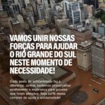Wanessa Camargo Instagram - 🆘 RIO GRANDE DO SUL
Tenho certeza que vcs estão tb de coração partido com tudo que estão vendo, mas eu soube diretamente de pessoas que estão lá que o que tá aparecendo na mídia não é 10% do que está realmente acontecendo, é muitoooo mais grave.
Vamos ajudar? Além de muita oração, vamos de ação! Estou convocando o máximo de pessoas possíveis pra essa corrente do bem na qual também faço parte!