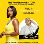 LeToya Luckett Instagram - ✨POWER MOVES✨

Y’all!! I am beyond honored to share the stage with the amazing @sarahjakesroberts for her Power Moves tour. When I tell you… I CANNOT WAIT to see my people from Houston and surrounding areas show up and show out!  GET YOUR TICKETS NOW!!✨