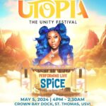 Spice Instagram – USVI the Queen is here I’m  performing tomorrow let’s goooooo💙💙💙