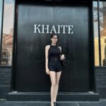 Hyomin Instagram - Catherine Holestine's KHAITE FW 24 @khaite_ny