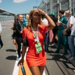 Justine Skye Instagram - Had the best time at the F1 Miami Grand Prix with my @tommyhilfiger family. Was also such an honor to learn about and participate in the F1 Academy race! #TommyFamily @f1academy