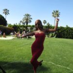 Justine Skye Instagram - always a fun time at #revolvefestival @revolve !