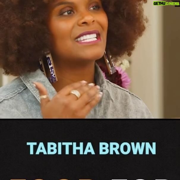 Tabitha Brown Instagram - Food for Thought with @iamtabithabrown EPISODE 4 April 16th, with special Guest, actress, author and famously known vegan cook @iamtabithabrown
Elevated Content | Redeeming Conversations | Inspired Entertainment
#mergetv #intheblacknetwork #familyfaith #familyfaithlifestyle #allnewshows
#streamingsoon #food #foodforthought #baking #bakingshow