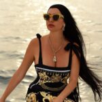 Lamitta Frangieh Instagram - Phenomenal by @vioye_us 🖤
📸 @hossamelhalwagy_photography 
.
.
.
#swimwear #swimsuitseason #yaghtinglife #summervibes #luxurylifestyle #lamittafrangieh #swimwearfashion #yaghtclub #dubai #brunette
