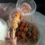 Sanya Lopez Instagram - my comfort food 🐣🍡🍢