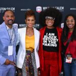 Tabitha Brown Instagram – @iamtabithabrown has made it to Winston-Salem and we are enjoying her here at the #WSSU Slater Speakers Series! #RamsTakeCharge