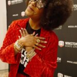 Tabitha Brown Instagram - My heart is so full❤️. Thank you @wssu1892 and thank you to all my family and friends who came out to support me❤️🙏🏾. I love y’all!!! 
📸 @tifftylerfilm 
#tabithabrown #spreadlove #wssu #ramily #winstonsalem #northcarolina