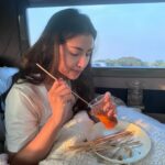 Sanya Lopez Instagram - my comfort food 🐣🍡🍢