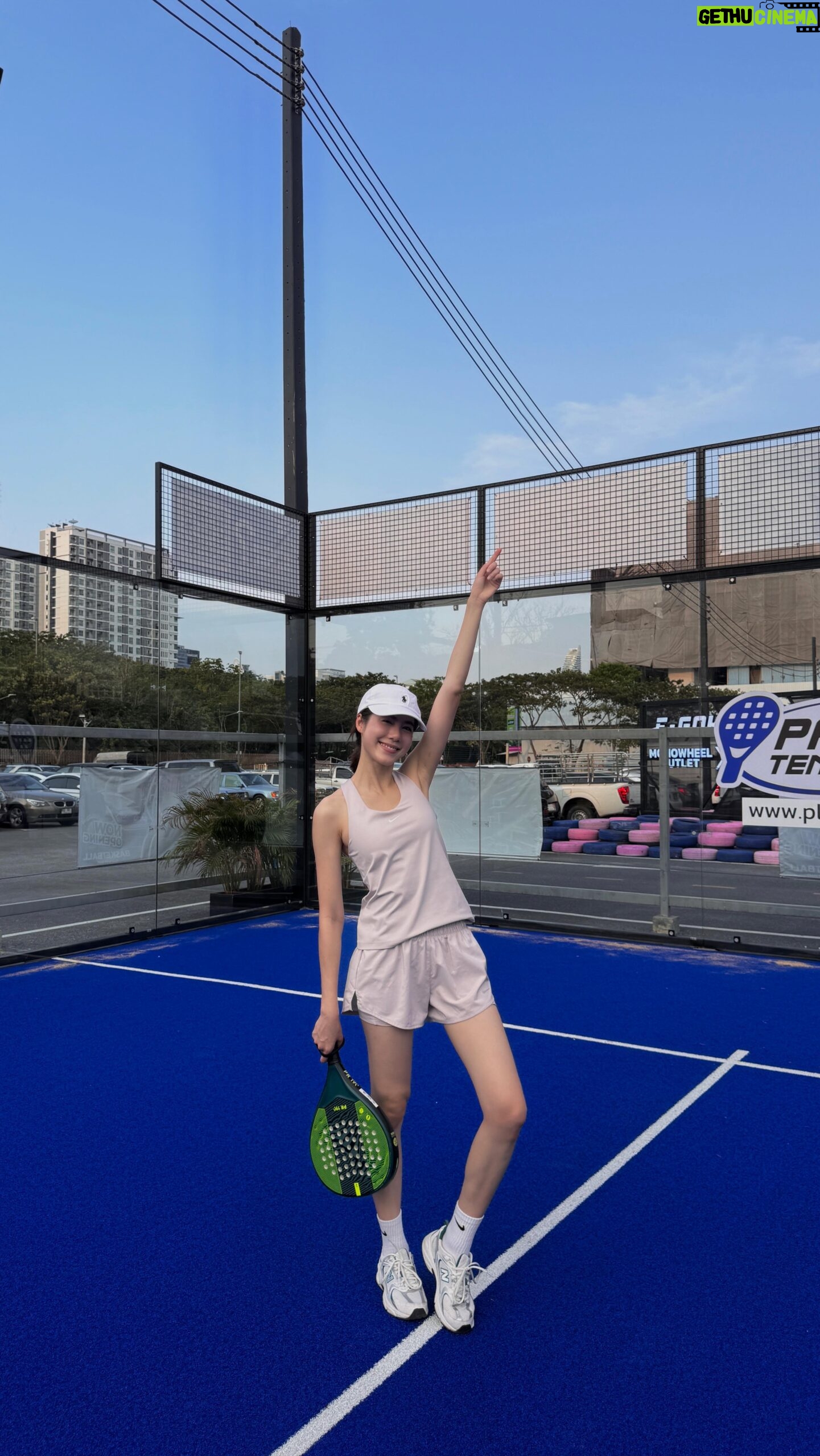 Esther Supreeleela Instagram - 💦 #padelthailand#playerboxthailand