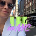 Elizabeth Banks Instagram – 48 hours in NYC 🍎