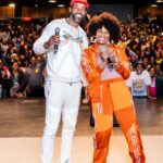 Tabitha Brown Instagram - Moma was right babe❤️

🎉🎉It’s our Anniversary 🎉🎉
26 years together and 21 years married today!!! Life is complete with you @teamchancebrown ❤️. We done messed around and got grown bae!!! Our marriage is officially drinking age 😂 .  I love you so much!! 
Here’s to forever babe 🥂 #happyanniversary #tabandchance #tabithabrown #chancebrown