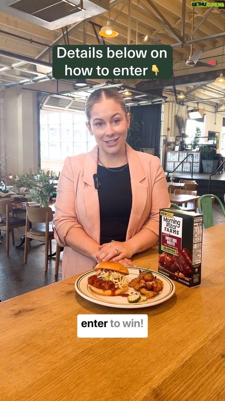 Shawn Johnson Instagram - #ad đ¨ FREE RIBLETS ALERT! đ¨Â @shawnjohnson and MorningStar Farms are the dream team offering 100 lucky fans the chance to get BOTH new flavors of plant-based Riblets delivered right to their door. You could be among the first to try it!
To enter for a chance to win:
â¨tell us in the comments why youâre the most dedicated Riblets fan
â¨tag a friend youâd share Riblets wjth
â¨and include #RibletsGiveawayEntry in your comment
No purchase necessary. See bio for rules.