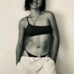 Beauty Gonzalez Instagram - Is it just me? 
Who else loves wearing your Hubby or Boyfie’s Clothes?
From Boxers to Sandos , from Suits to Sweats.
I especially love wearing his used clothing  when I go out of town…. reminds me of home. 🤍