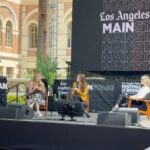 Sophia Bush Instagram - Loved being part of the @latimes Book Festival, to talk about the profound effect of #MaryOliver’s writing and #WildAndPrecious, our #AudieAward winning audio book about her work and life. Mary’s life inspired wonder, exploration, a divine relationship with the natural world, and (to me) courage. The sometimes trembling courage to treat your one wild and precious life as something your soul emphatically says yes to. And if not? To change it. I loved that last question, and I loved this whole conversation with @kerrikolen and @alyssabereznak. If you haven’t listened to the book yet, visit my #linkinbio or @pushkinpods @maryoliverofficial 🌾📚✨