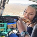 Kinsey Wolanski Instagram - Picking my friends up from Coachella but had to stop for the best pizza 🍕 🚁 @skyhighpiejt 

#coachella #pilot #stagecoach #joshuatree #pizza