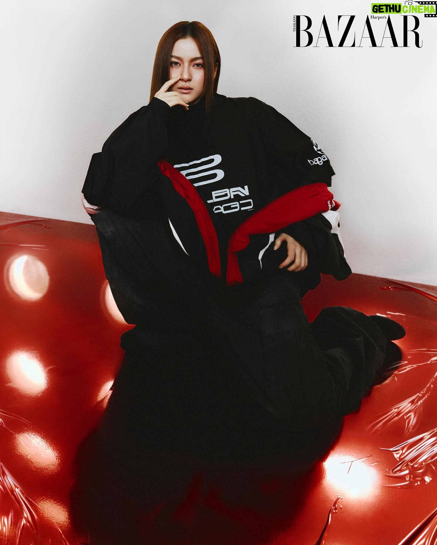 Chanikarn Tangkabodee Instagram - how about these tatt๐โ๐ป @balenciaga in @bazaarthailand
