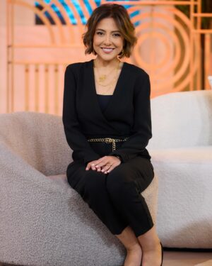 Mai Kassab Instagram - إستنوني النهارده الساعه 9.30 بتوقيت السعوديه علي قناه @mbc1  في حلقه مختلفه مميزه مع أحلي نواعم @kalamnawaeminsta ❤️🌹