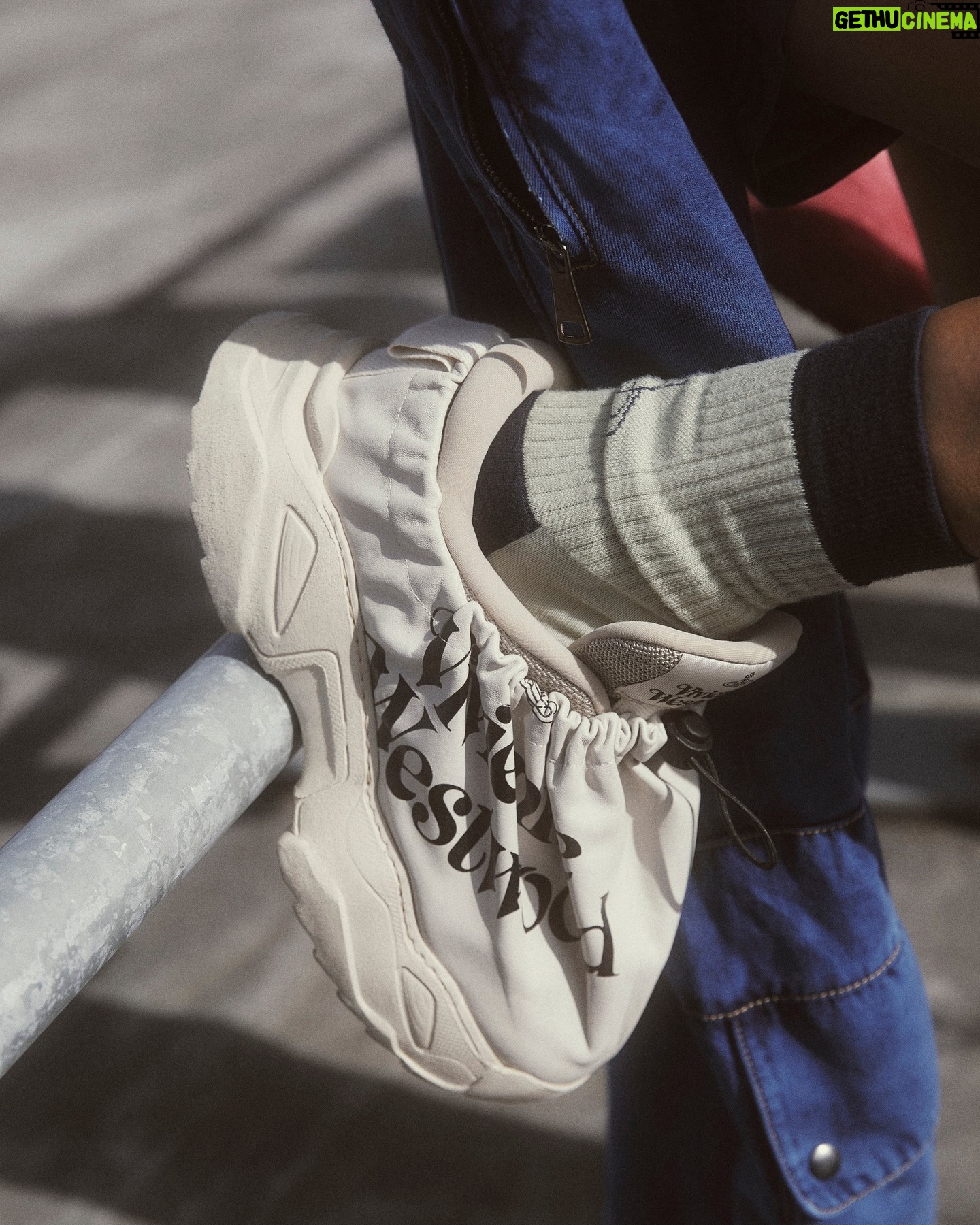 Vivienne Westwood Instagram - Find our Romper Bag trainers this season, with a design that references the dust bags used for packaging, complete with our signature 'Vivienne Westwood' branding.
Now available across our boutiques.
#VWSS24