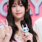 Park Ji-hu Instagram – 진짜징짜징챠 마지막 🐰 일요일엔 언제나 인기가요 정말로 안녕 💓