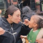 Jeannie Mai Instagram - Sooo happy to be back in #Boston shooting season 2 of the best cooking competition show everrr.. and can’t help but remember lil Coco being only 6 months old when I first brought her here on my lap. And now she gets her own seat, the expensive lil 😭🥹

Anyway where should we eat outchea in Bahhhston??
#americastestkitchenthenextgeneration #ATK @testkitchen