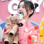 Park Ji-hu Instagram – 진짜징짜징챠 마지막 🐰 일요일엔 언제나 인기가요 정말로 안녕 💓