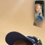 Justine Skye Instagram - going through the motions of i guess being blonde now?